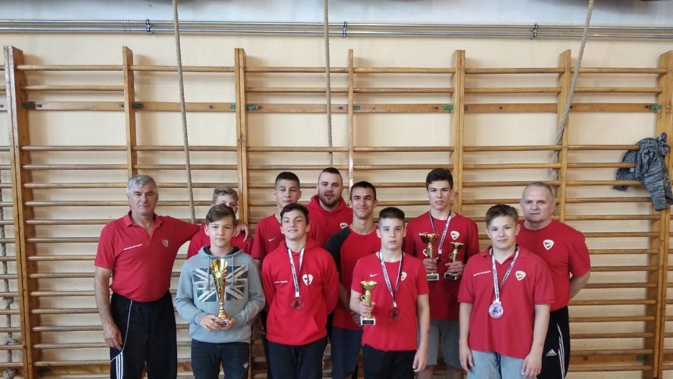 Jól szerepeltek a serdülő birkózók az OB-n