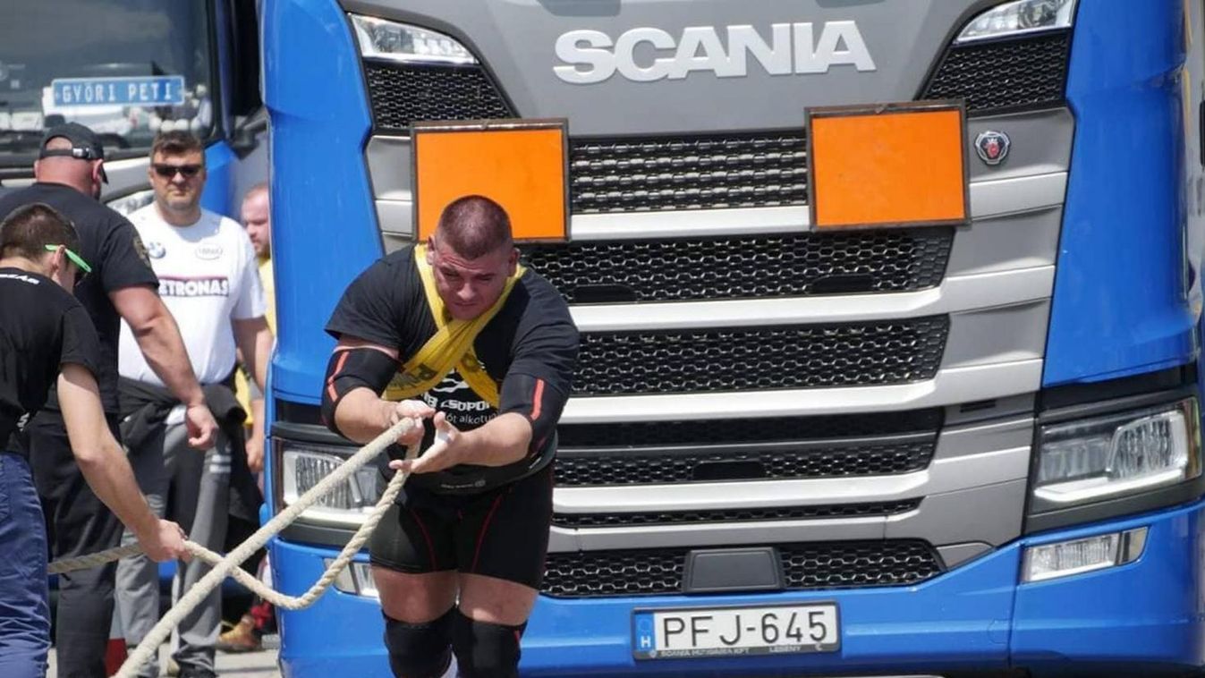 Ismét aranyat nyert az erejével