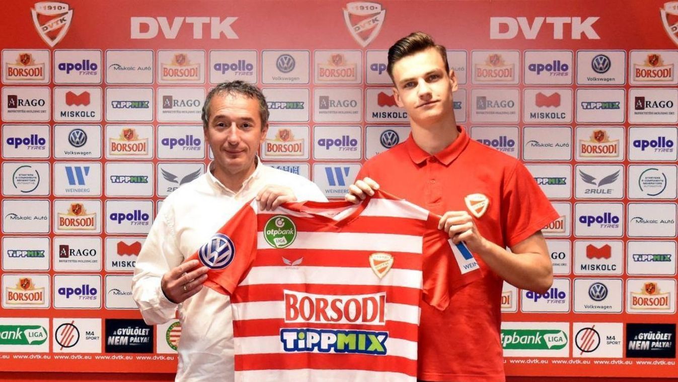DVTK: Profi szerződést kapott Korbély Kristóf