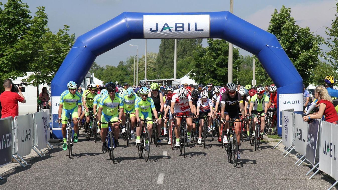 Hatszáznál több bringás nyitotta a Jabil 3Próbát