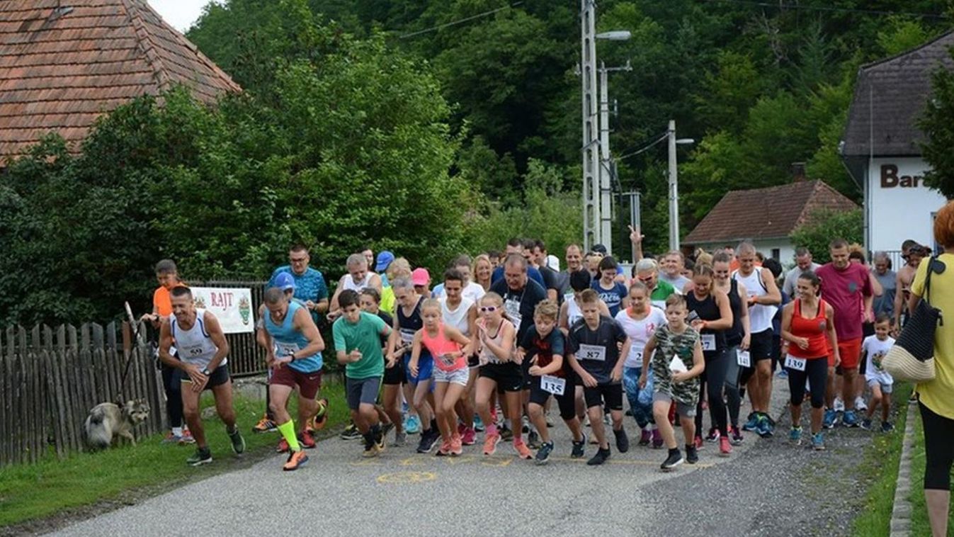 A településért futottak