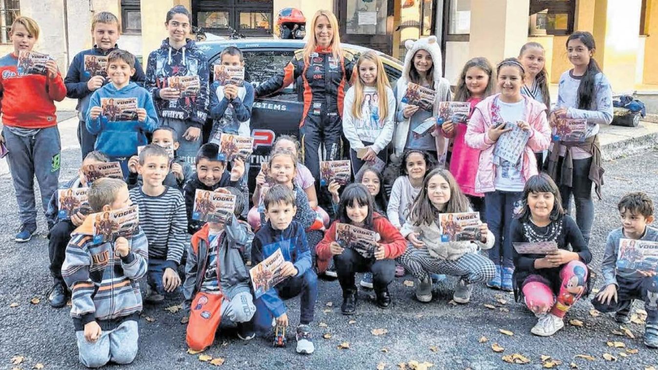 Kisiskolásokhoz vitte el a ralit