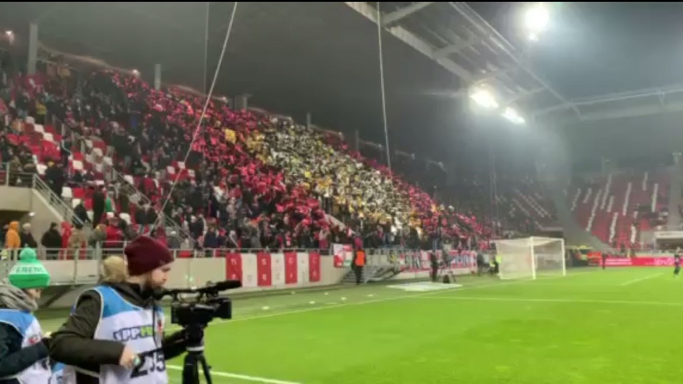 Így szurkolnak a diósgyőriek a szezon utolsó meccsén