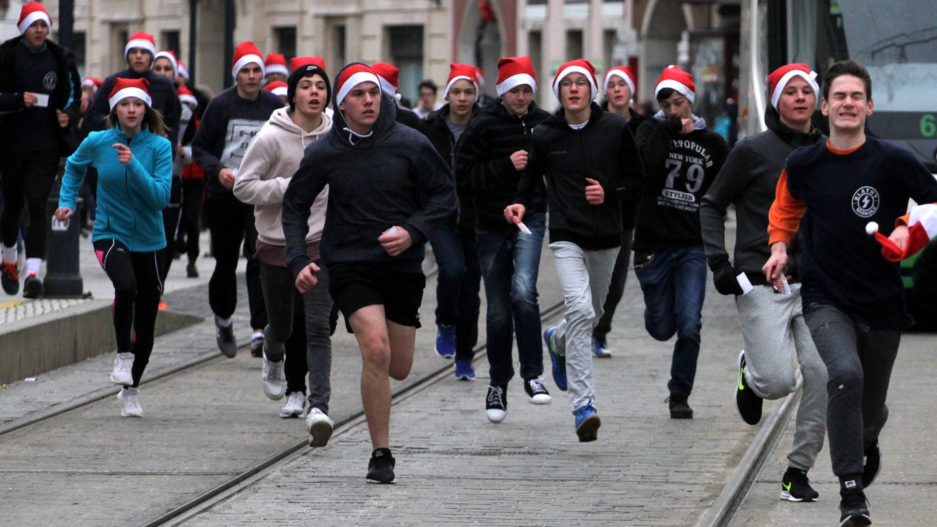 Mikulásfutás Miskolcon