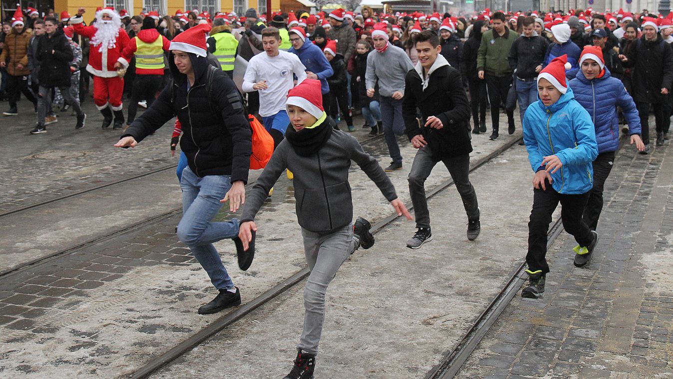 Mikulásfutás Miskolcon