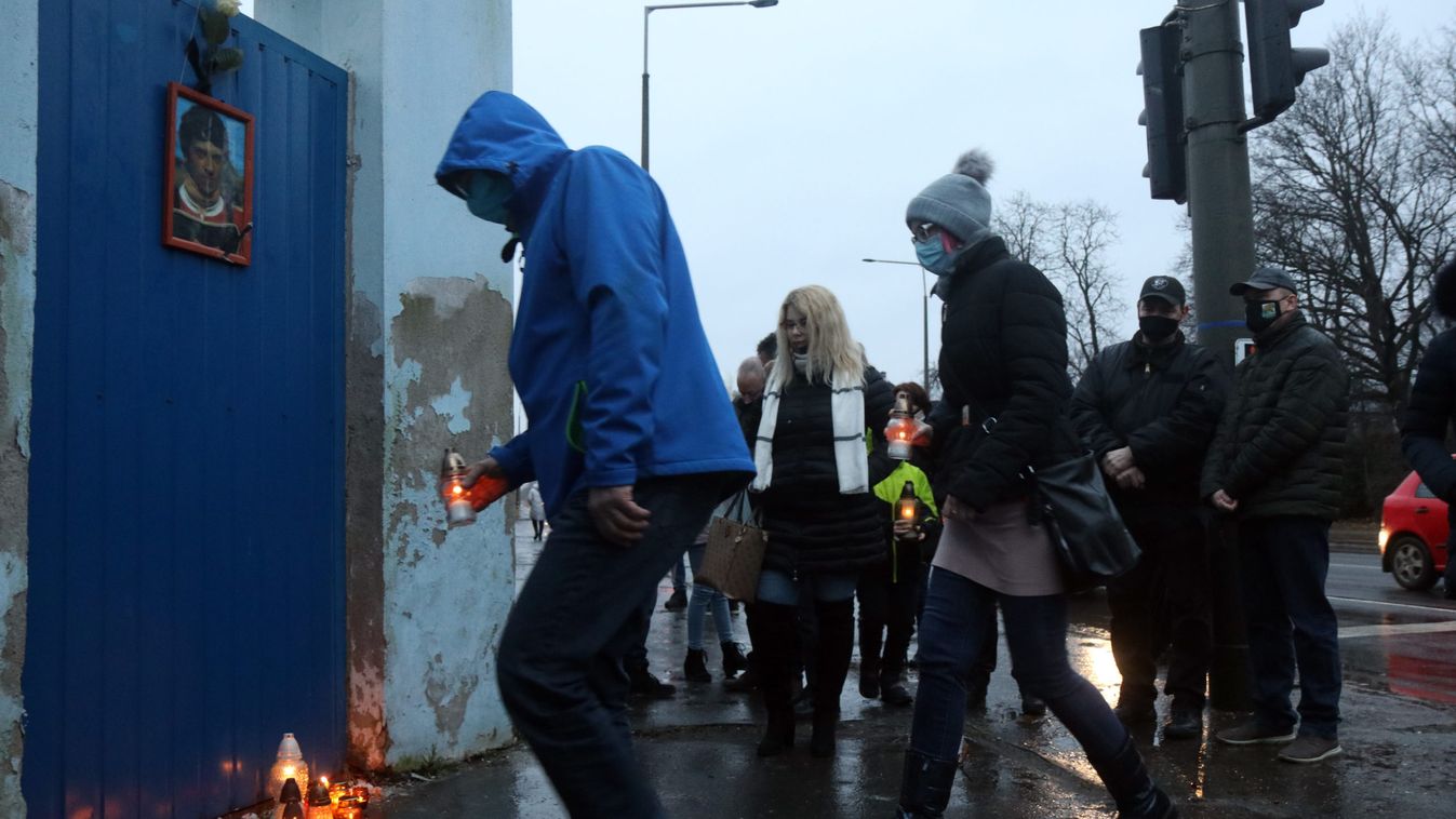Megemlékezés Pap Zsoltról, egykori miskolci salakmotor-versenyzőről Miskolcon