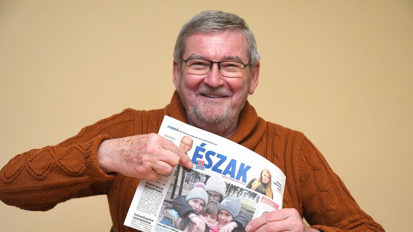Ötven éve újságíró, hetvenöt éves, mint az Észak-Magyarország