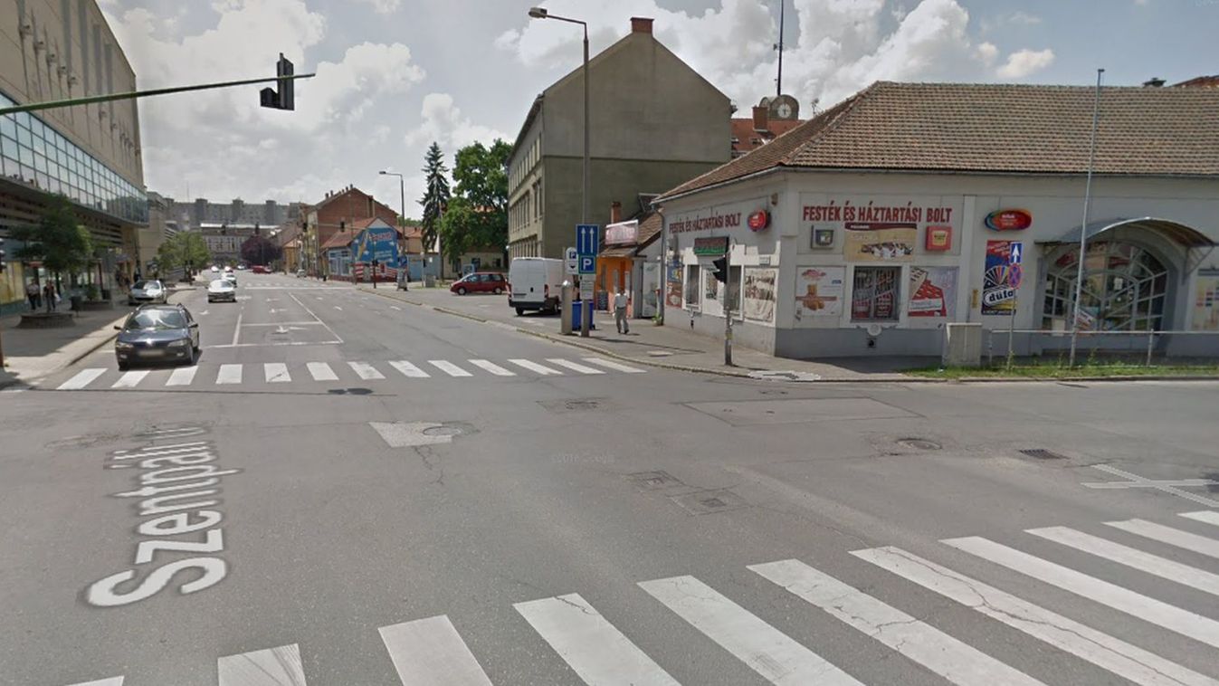 Átmenetileg két sávra szűkül a Szentpáli utca egy része
