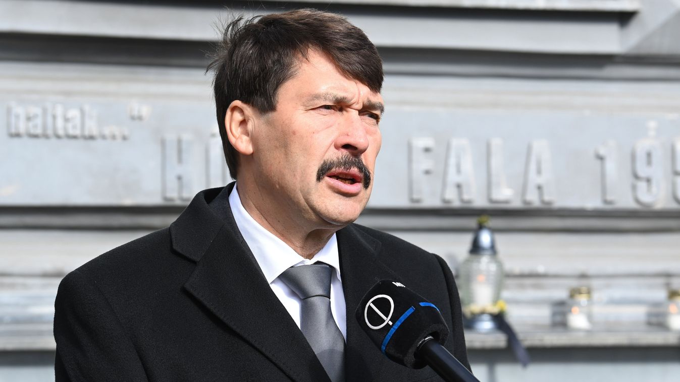 Áder János: a magyar emberek jól vizsgáznak nemzeti összefogásból