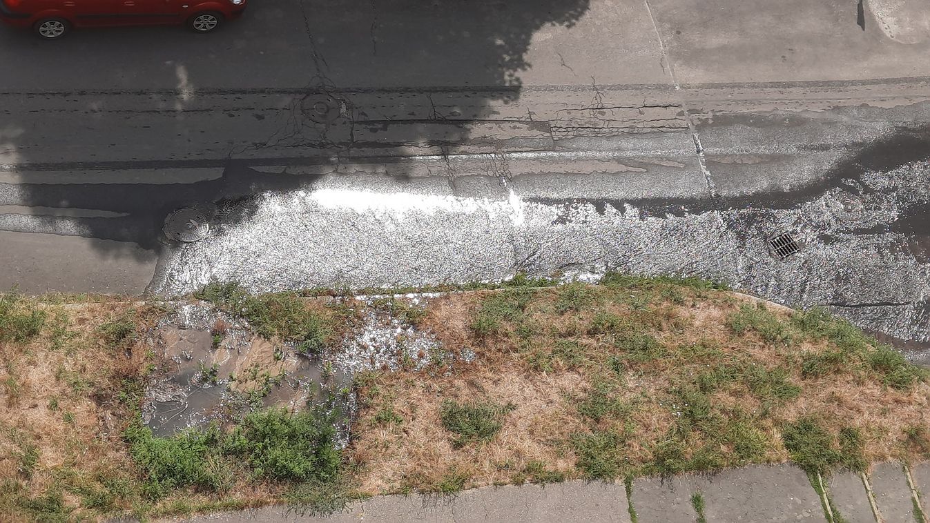 Rengeteg ivóvíz folyik el Miskolcon a csőtörések miatt
