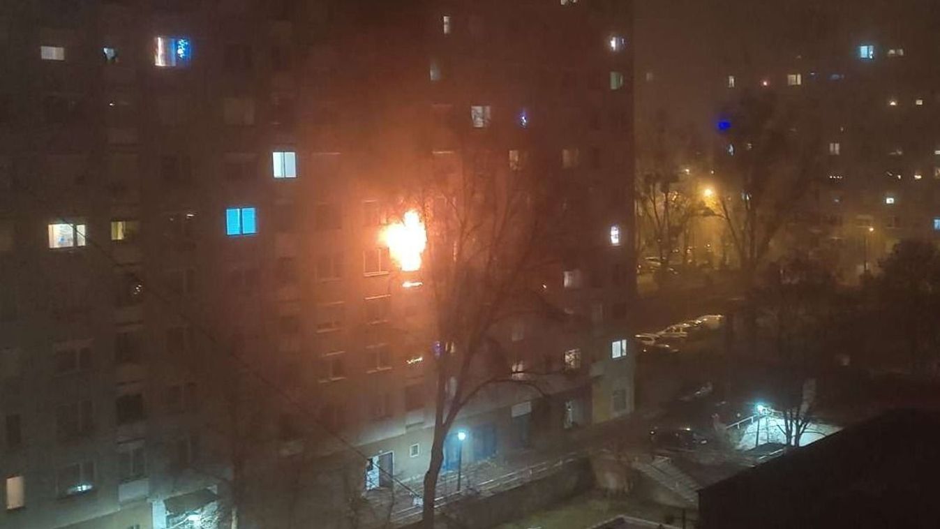 Lakástűz elől menekítettek Miskolcon (frissítve fotókkal, videókkal)