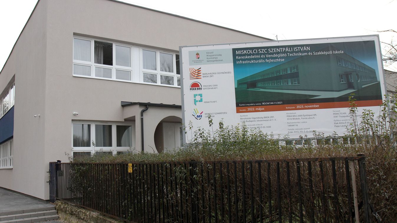 Ilyen lesz Miskolcon a Szentpáli szakközép épülete