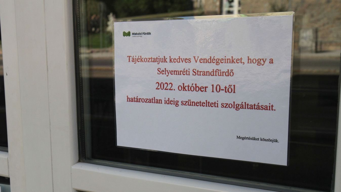 Ekkor nyitják ki újra Miskolcon az ősszel bezárt Selyemréti Strandfürdőt