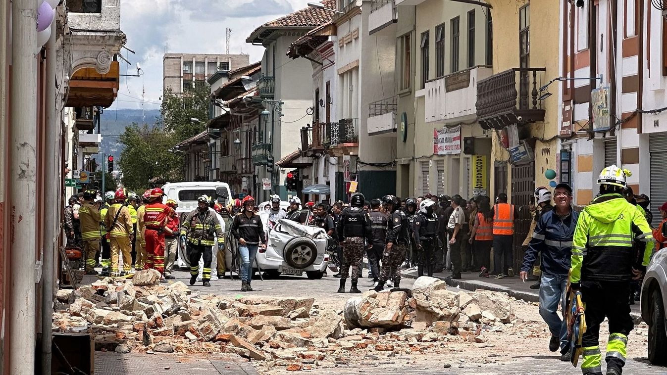 Jelentősen nőtt az ecuadori földrengés áldozatainak száma