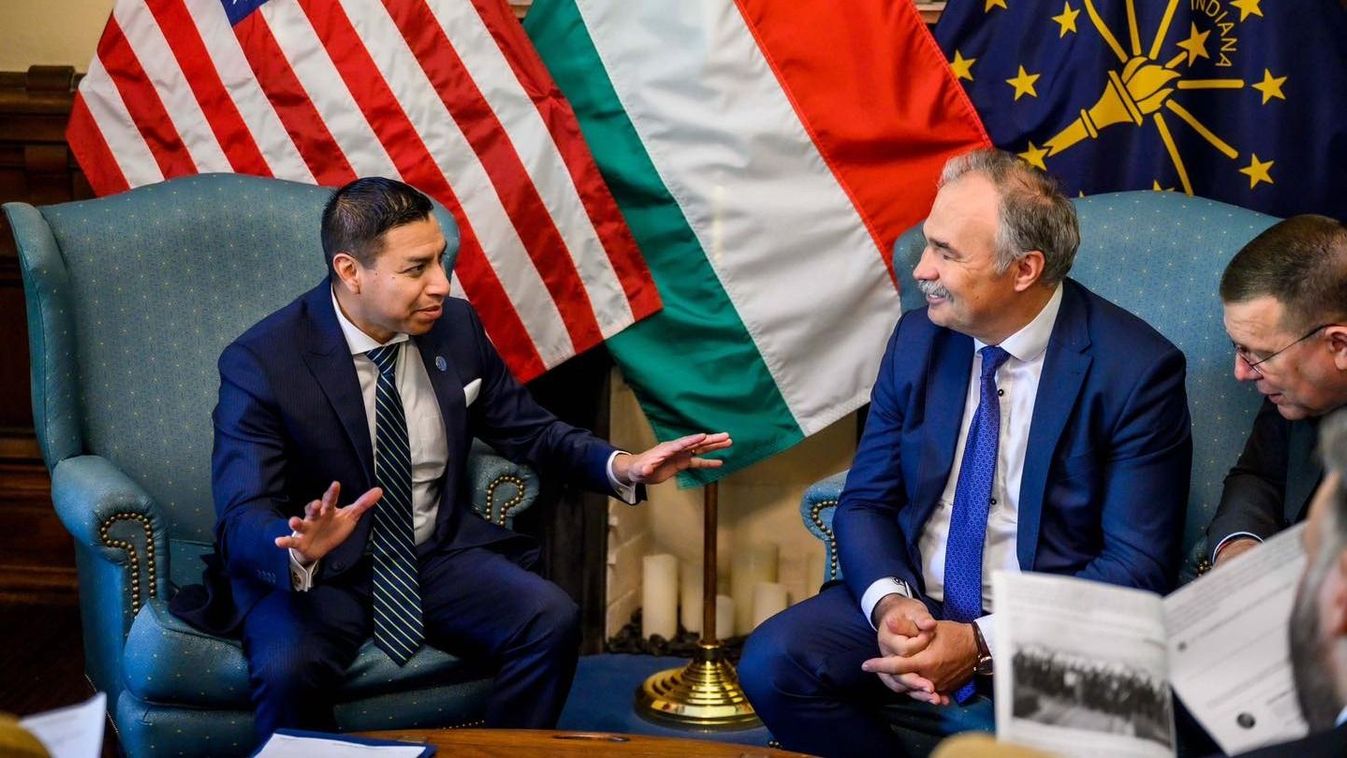 A precíziós gazdálkodásról is tárgyalt Nagy István agrárminiszter egy amerikai óriáscég vezetőivel