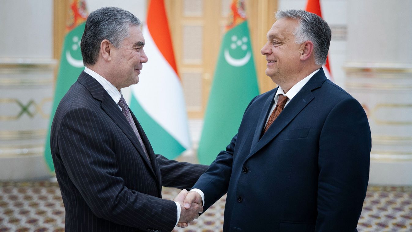Orbán Viktor Türkmenisztánban: „Közép-Ázsia országai a béke pártján állnak”