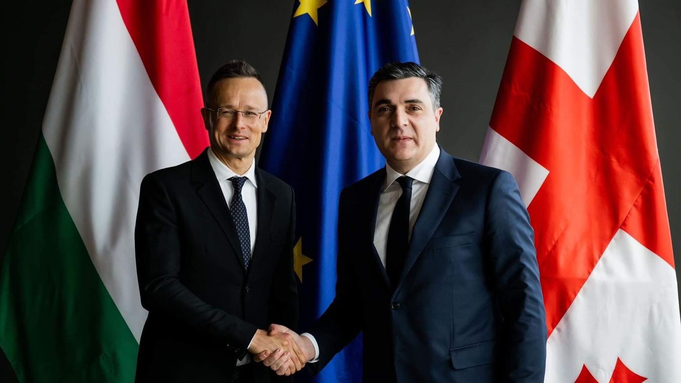 Szijjártó Péter: nem látjuk akadályát annak, hogy Georgia ősszel megkapja az EU-tagjelölti státuszt