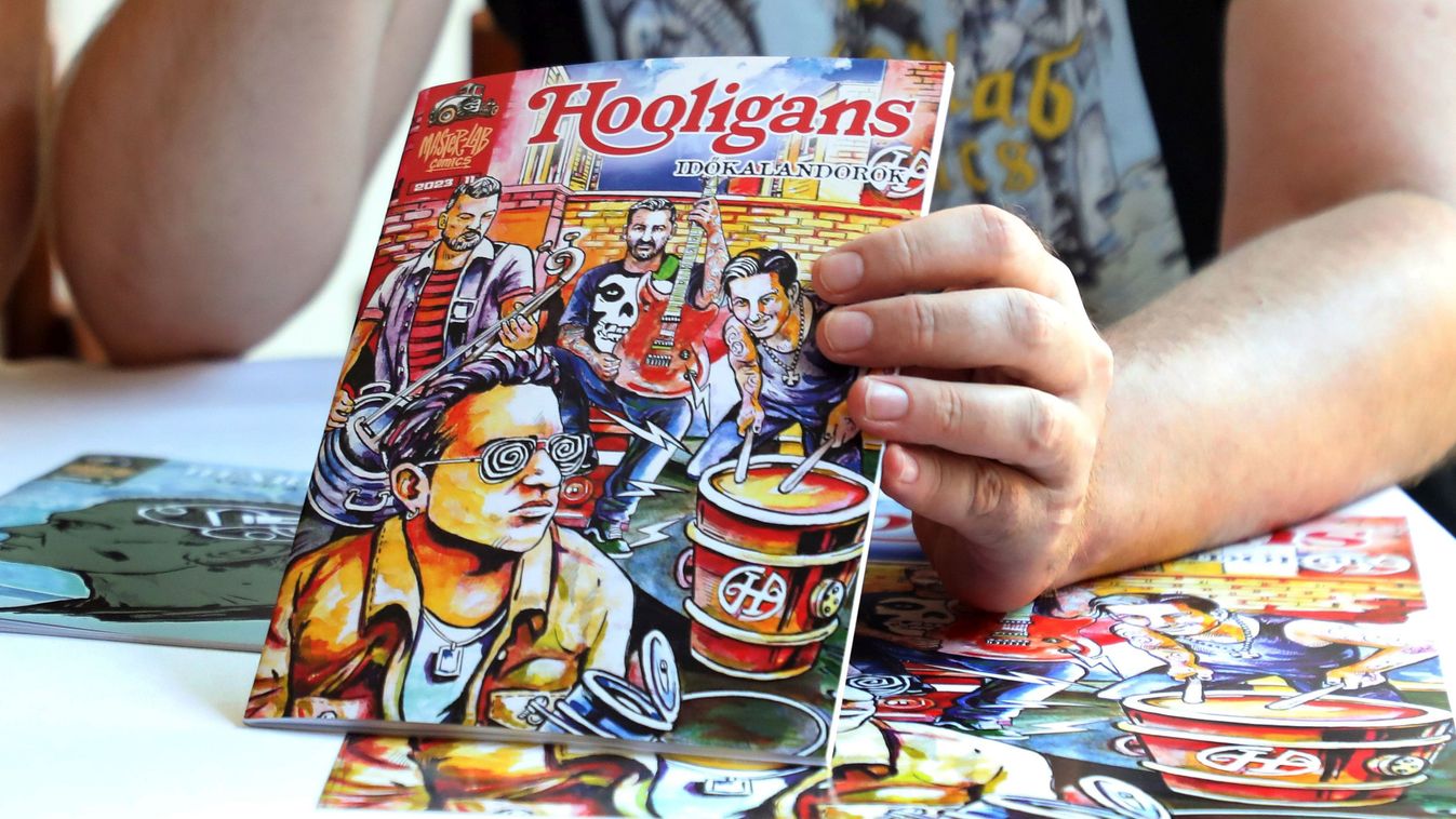 A Hooligans tagjai időutazók lettek egy képregény lapjain