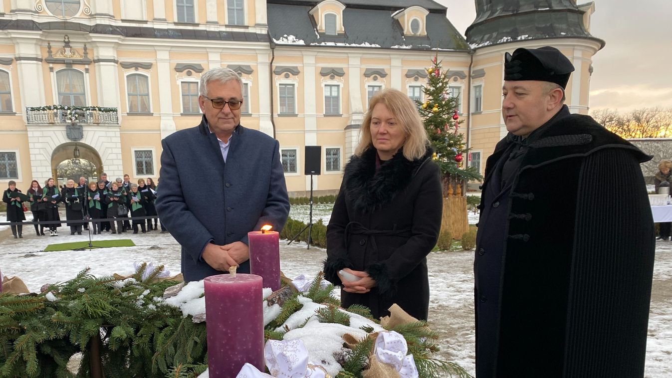 Gyertyagyújtás, hídátadás Edelényben (fotókkal frissítve)