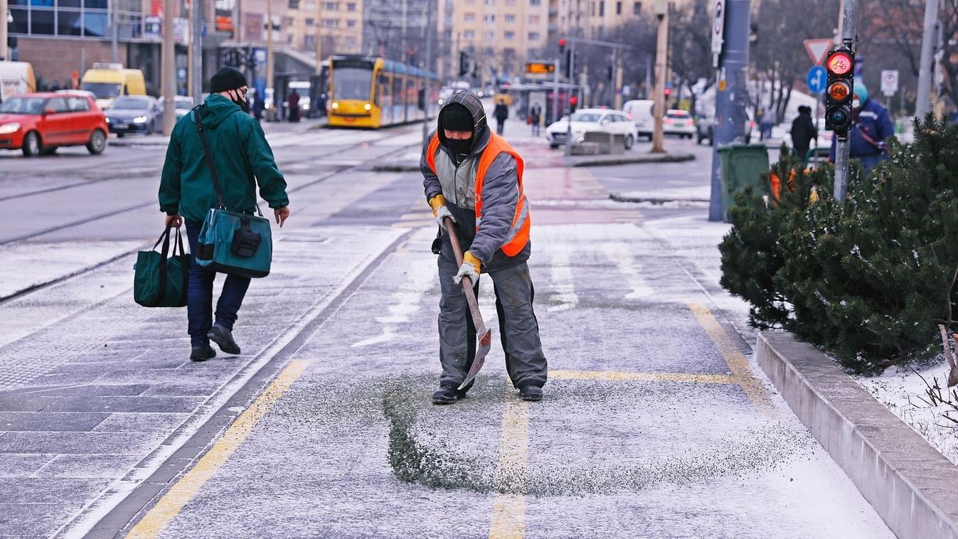 Hétfő este 8 órától életbe lép a hideg idő miatti vörös kód