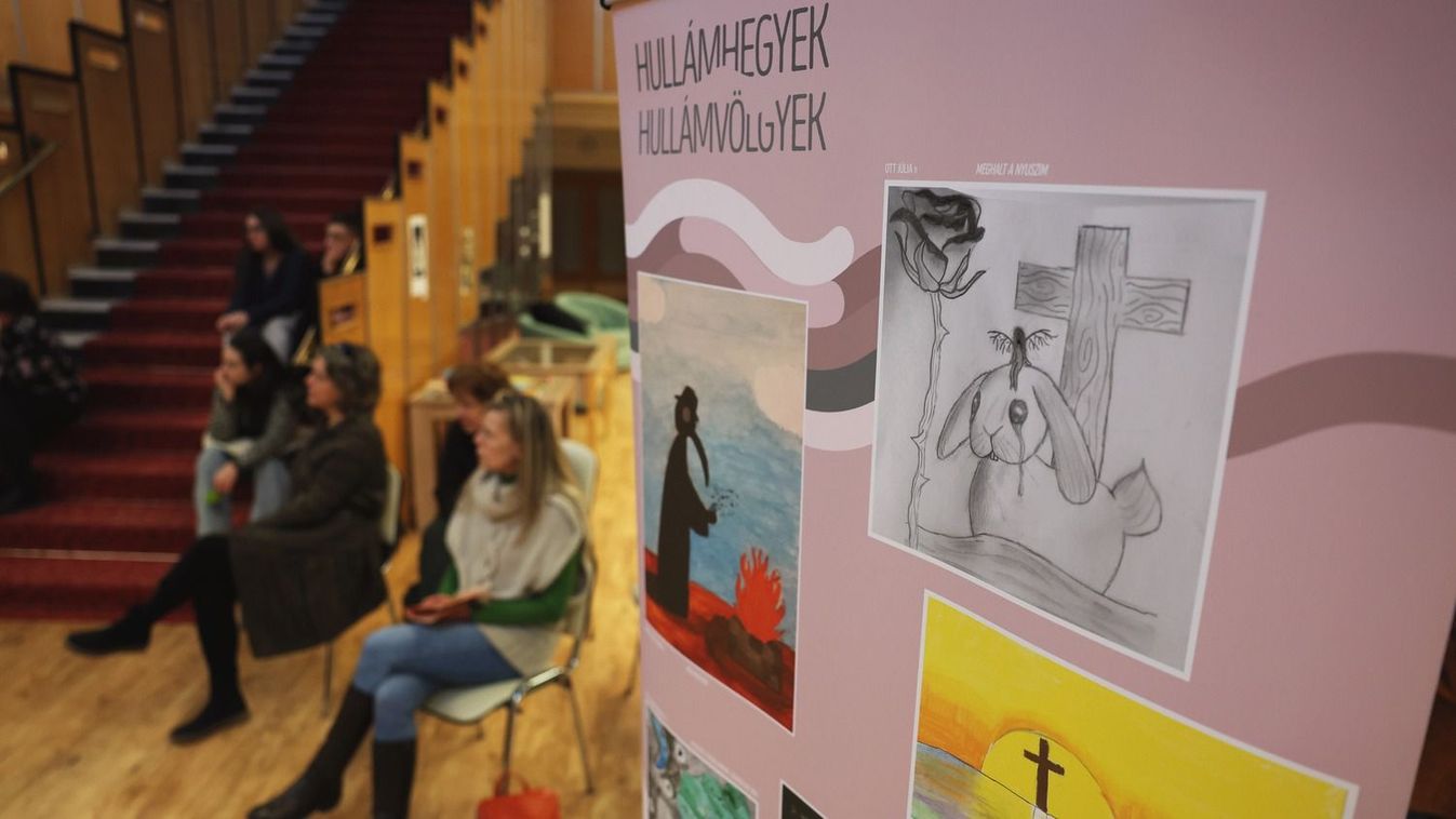 A gyászról „vallottak” a gyerekek