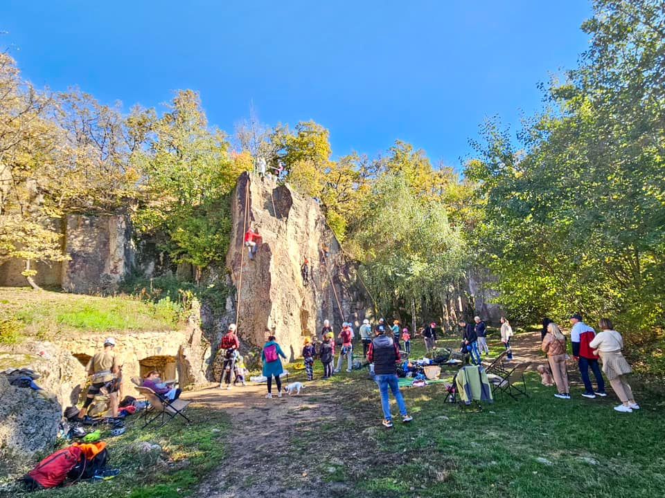 Sziklamászó Piknik a Megyeren