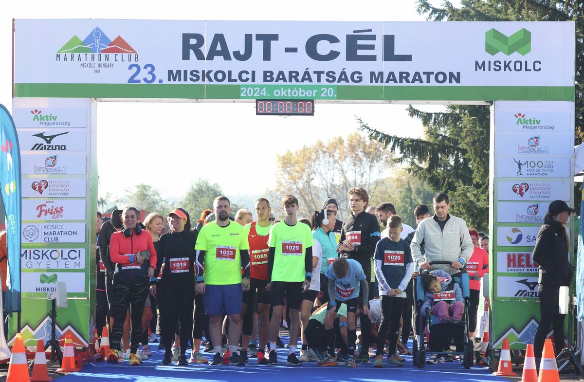 23. Miskolci Barátság Maraton a Miskolc