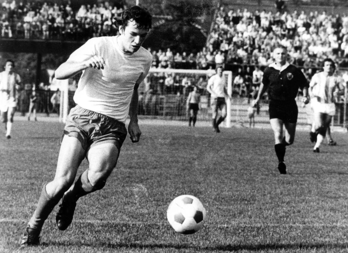 Borostyán Mihály, az 1975. szeptember 3-án lejátszott DVTK –  Budapest Honvéd SE (4-0) mérkőzésen