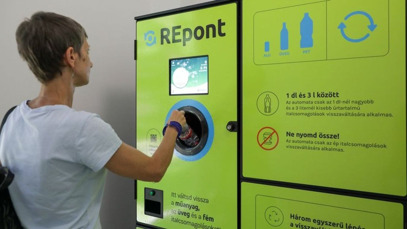 Dobogósok vagyunk palackvisszaváltásban! Most megtudhatjuk, mikor kell a legkevesebbet sorakozni az automatánál