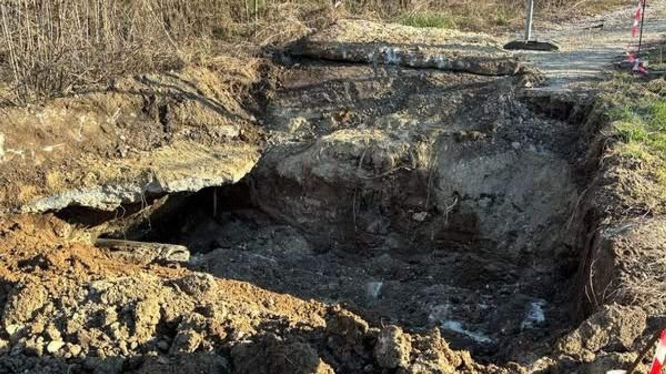 Beomlott egy híd Borsodban – itt vannak a helyszíni fotók