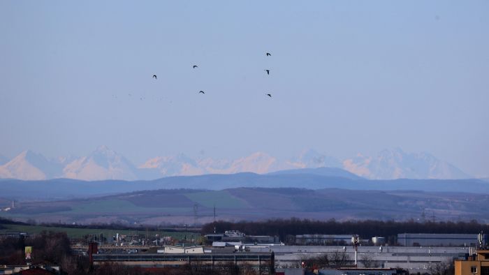 Látvány Miskolc új kilátópontjáról