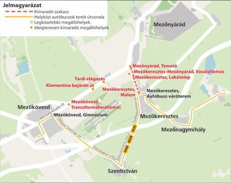 Munkálatok miatt Mezőnyárád és Mezőkeresztes között lezárják a vasúti átjárót.