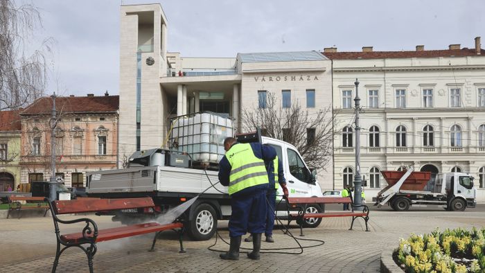 Elkezdődött a tavaszi nagytakarítás Miskolcon 03.17.