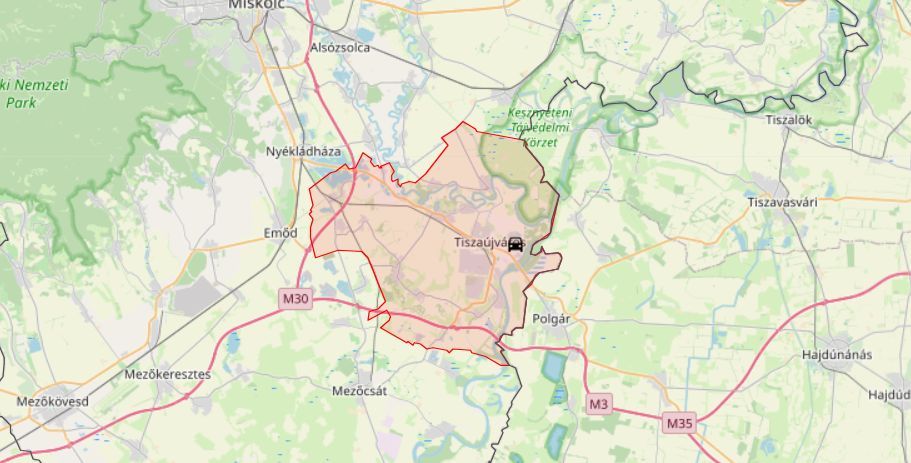 Baleset Tiszaújvárosnál, a 35-ös főúton