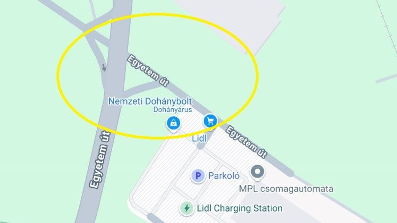 Torlódások az egyetemi elágazásnál: a Lidl lép