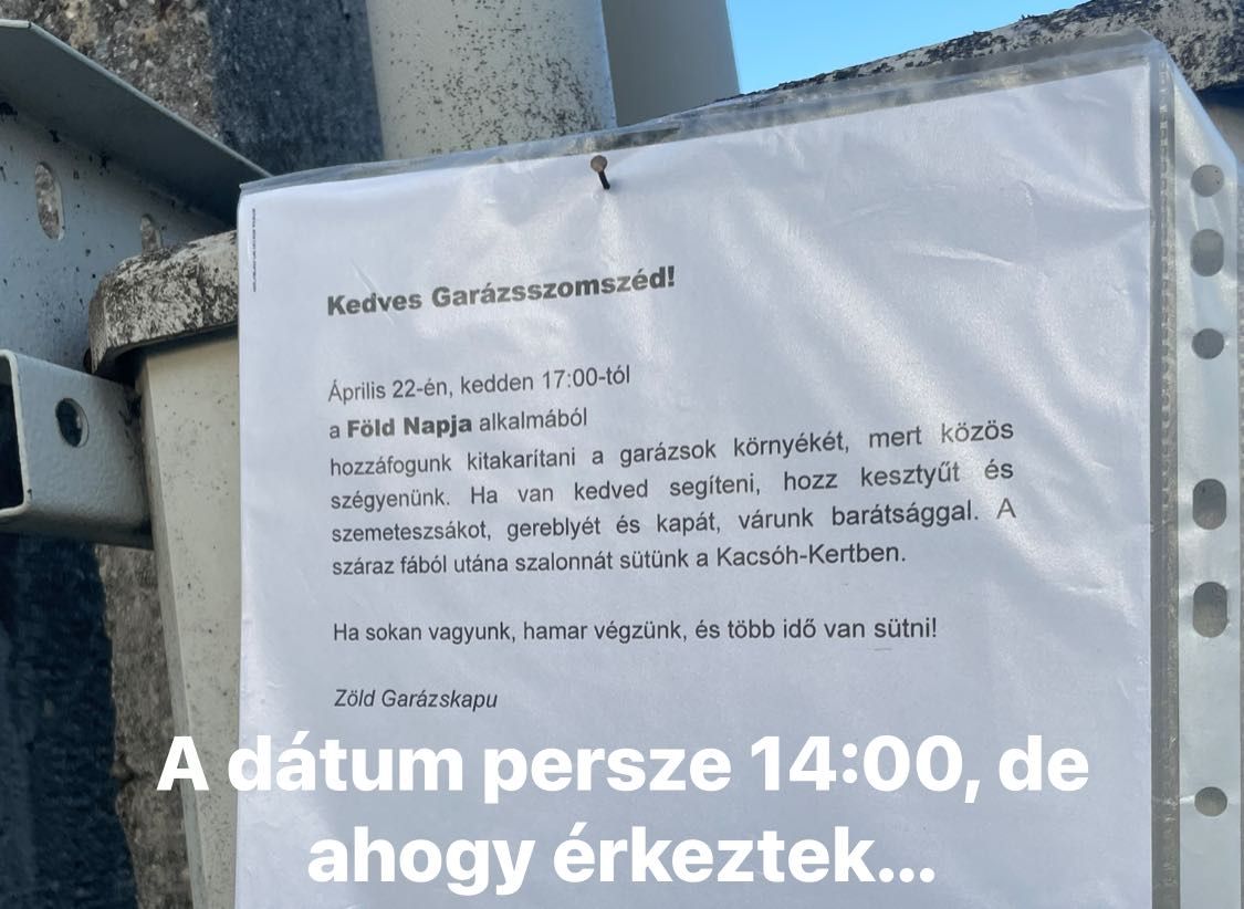 szemétszedés
