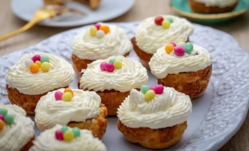 desszert csokikrémes choux recept Farkasinszki Ildikó