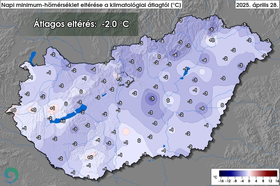 fagy hideg időjárás