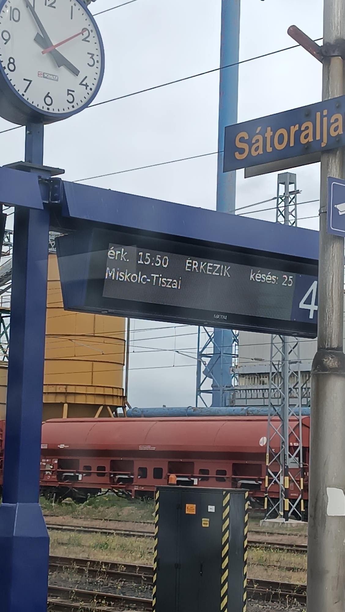 máv Budapest- Miskolc-Sátoraljaújhely vasútvonal