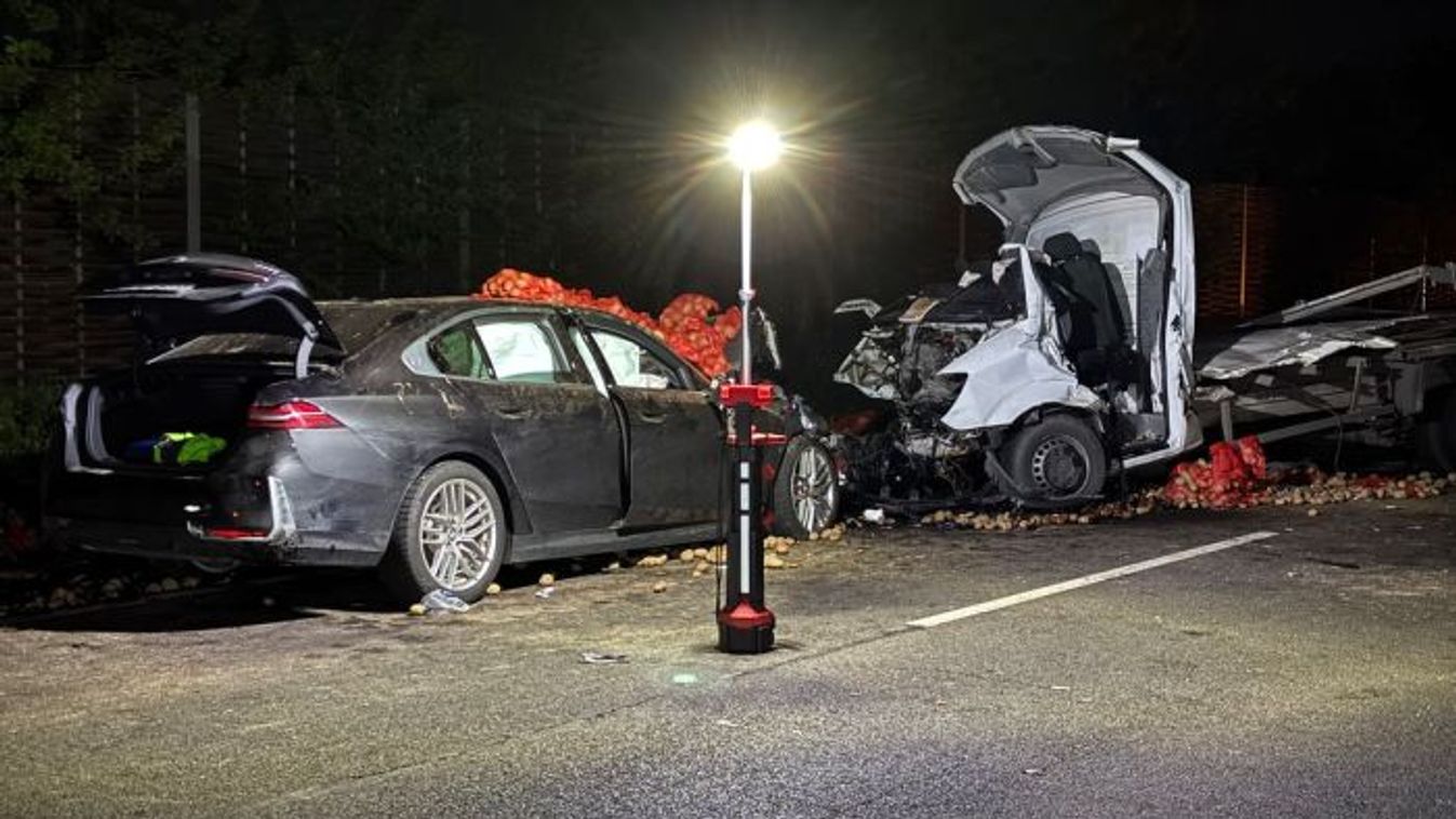 Frontális karambol a szomszéd vármegyében – többen megsérültek