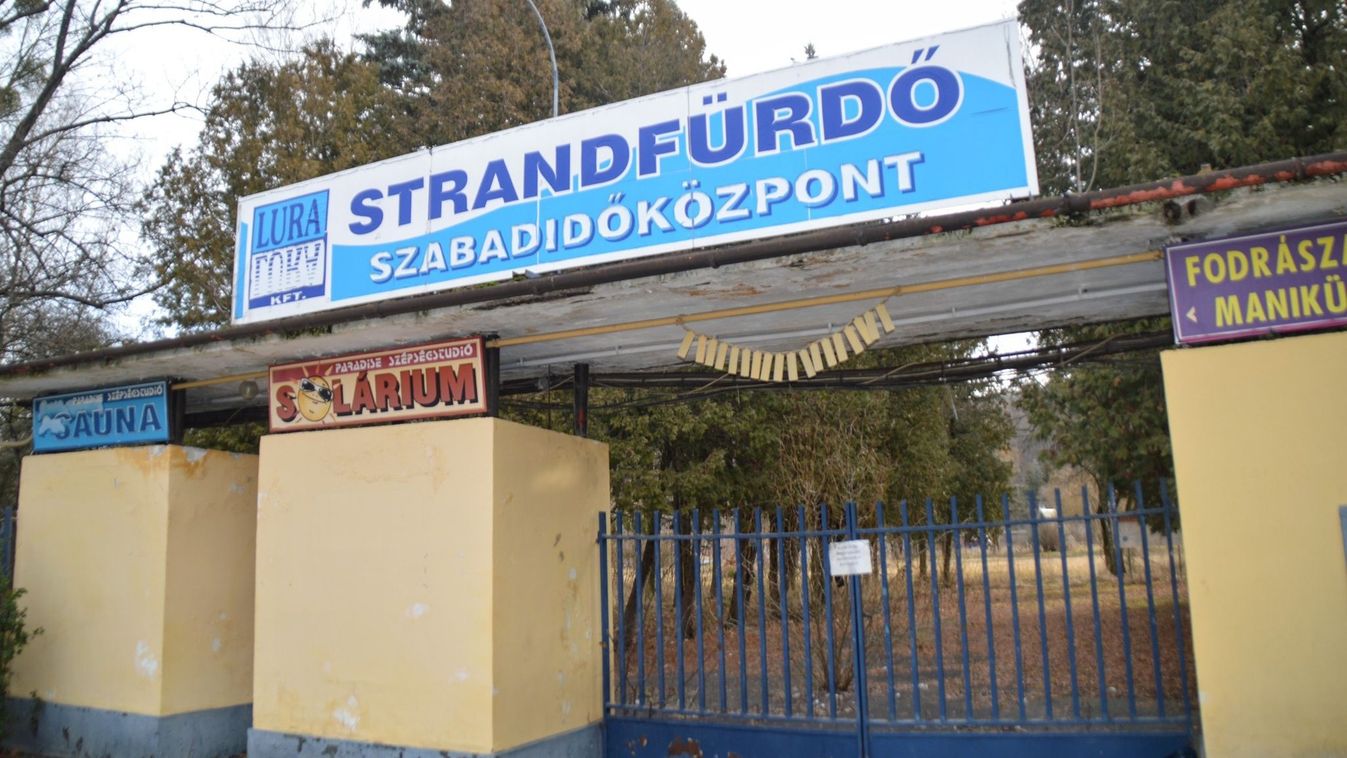 Szinte az enyészeté vált Borsod korábban híres strandja - képek, videó