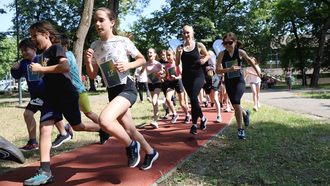 Olimpikon indította útjára a népkerti örömfutást Miskolcon - fotók, videó!