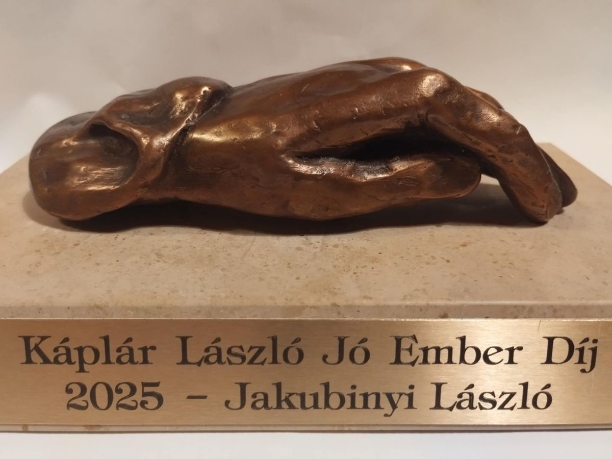 jakubinyi lászló, jó ember díj