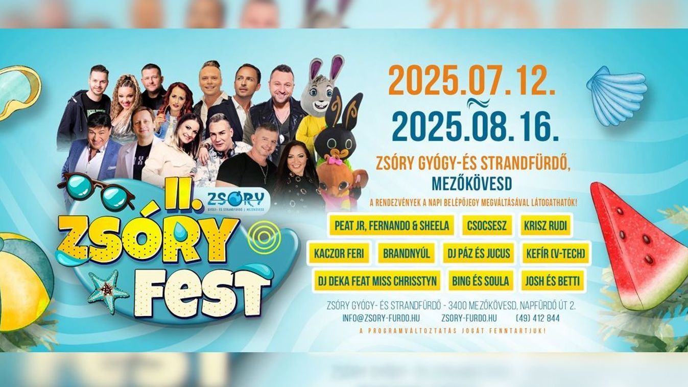 Újra lesz Zsóry Fest