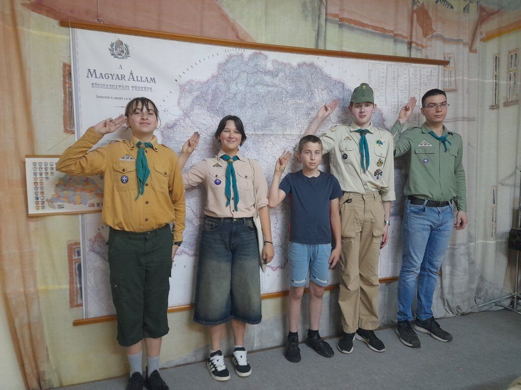 cserkészek