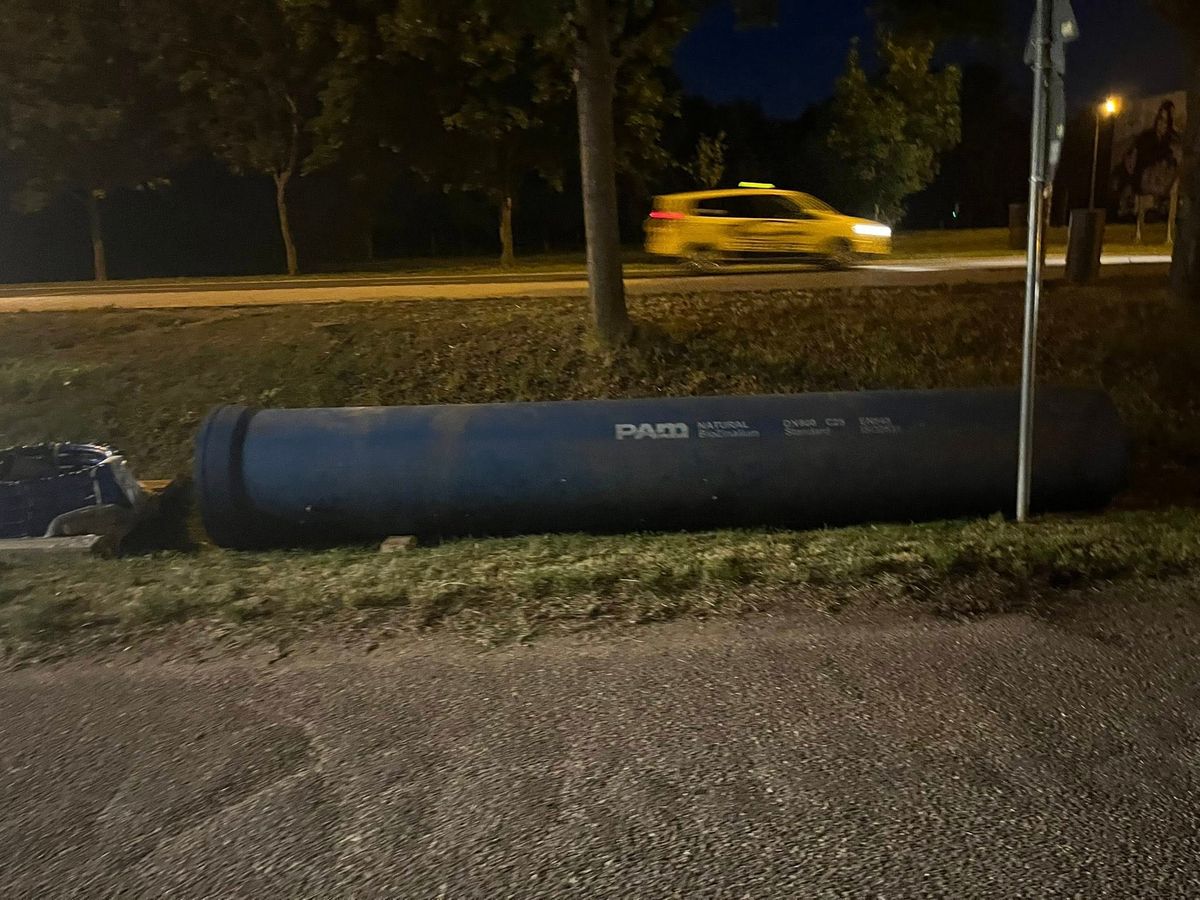 csőtörés