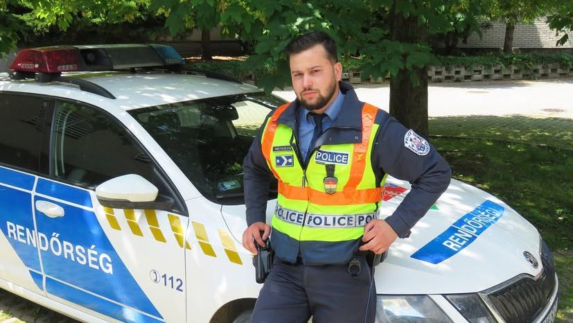 Verebélyi Roland István, őrmester, rendőrség