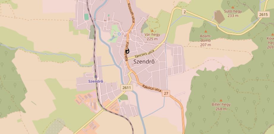 Tűz Szendrőn katasztrófavédelem