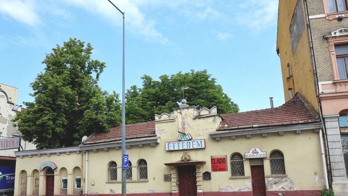 Egykori Hági étterem épülete