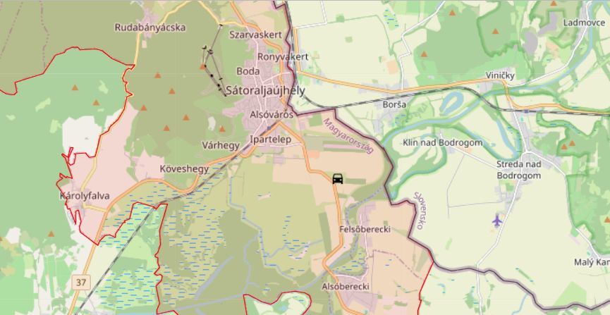 Sátoraljaújhely baleset árokba borult 381-es út katasztrófavédelem
